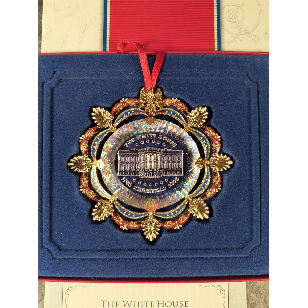 2002 The White House Historical Association Christmas Ornament